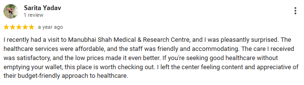 MS Medical Mumbai Patient Review